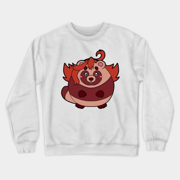 Tanuki Suletta Crewneck Sweatshirt by Orangeblitz